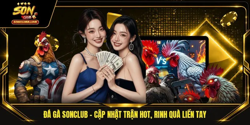 Đá Gà Sonclub - Cập Nhật Trận Hot, Rinh Quà Liền Tay